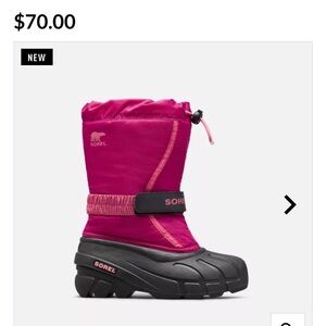 NWT Sorel Flurry Waterproof Boot